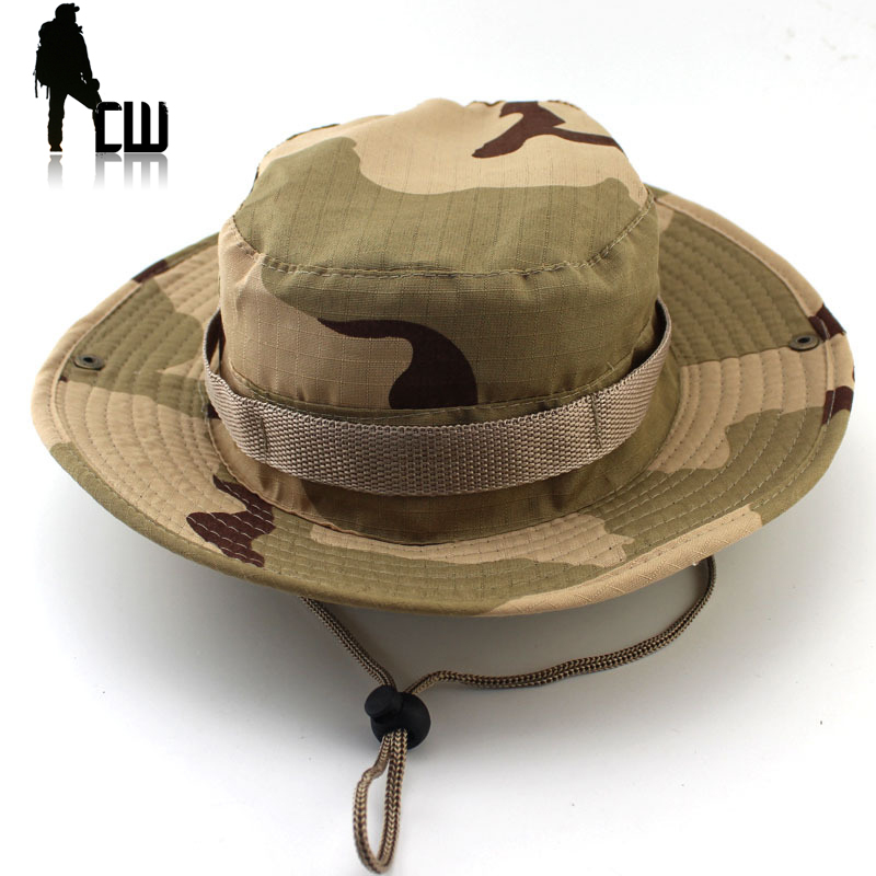 Boonie Hat Tactical - Tactical Airsoft Sniper Camouflage Boonie Hats