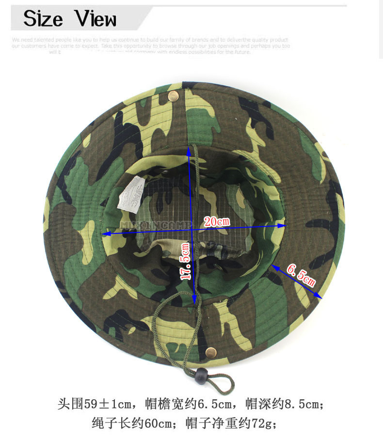 Tactical Airsoft Sniper Camouf - Boonie Hat Tactical 评论和价格