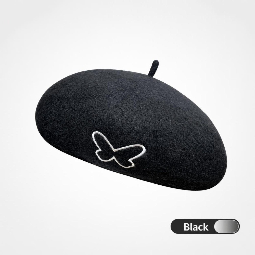 Fashion Warm Winter Wool Beret - Beret French Wool 评论和价格