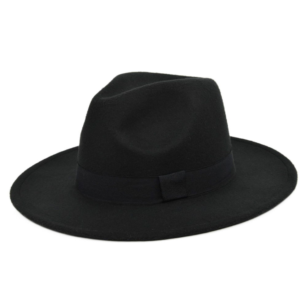 New Vintage Fedora Men Wool Wi - Fedora Hat Wool 评论和价格