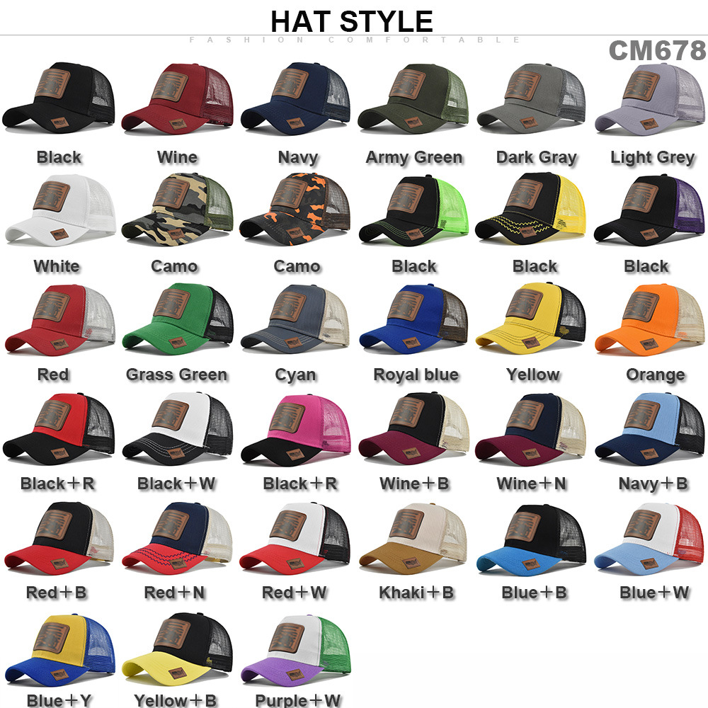 New Unisex Fashion Spring Summ - Trucker Cap Mesh 评论和价格