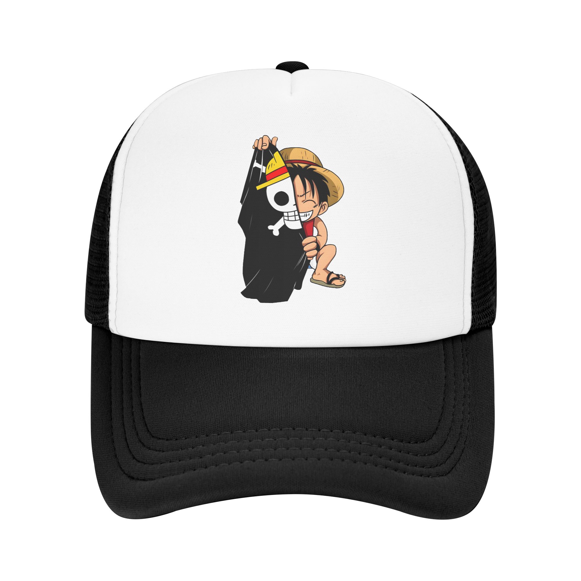 onepieces o-one-piece-e luffys - Trucker Cap Mesh 评论和价格