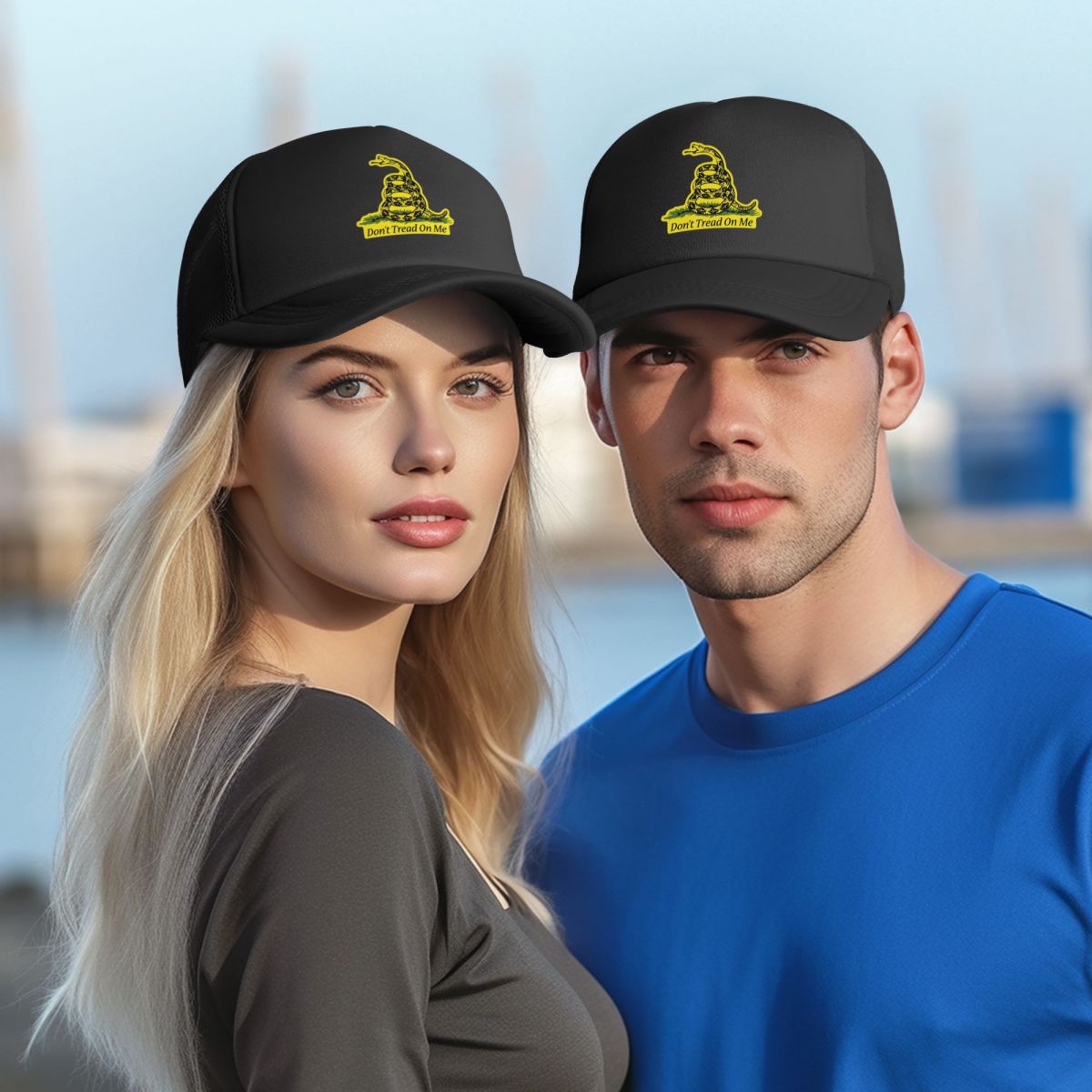 Dont Tread On Me Gadsden Truck - Trucker Cap Mesh 评论和价格