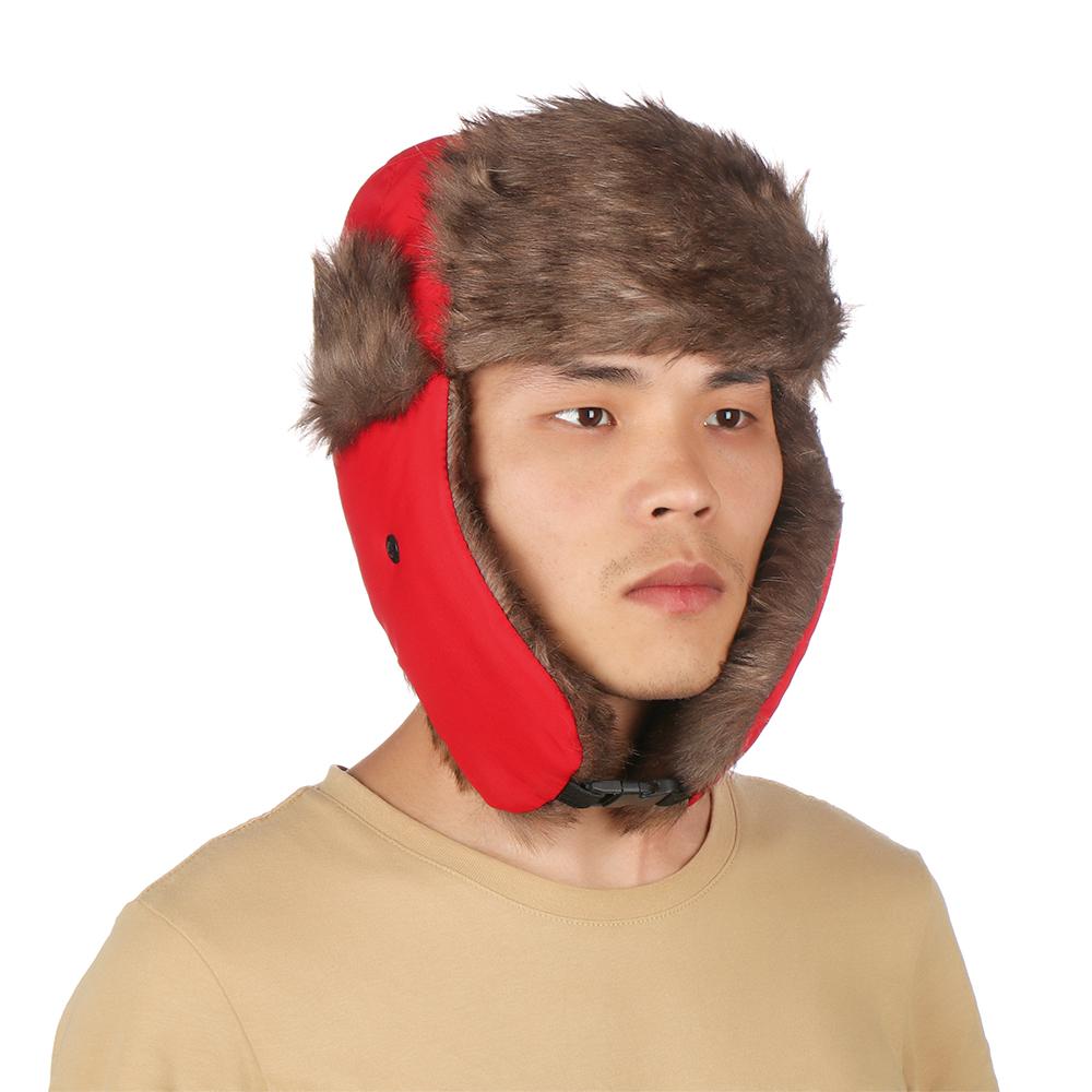 Warm Earflap Trapper Winter Ca - Trapper Hat Ear Flap 评论和价格